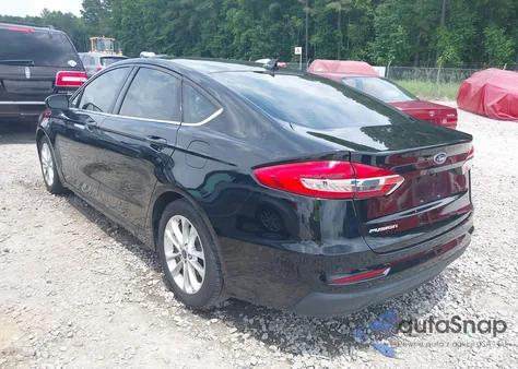 2019 Ford Fusion Se из США, поврежденный, VIN 3FA6P0HD9KR194887